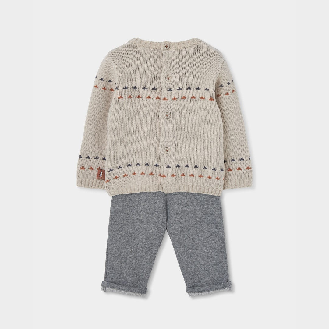 BOBOLI Set Knit Beige image 2