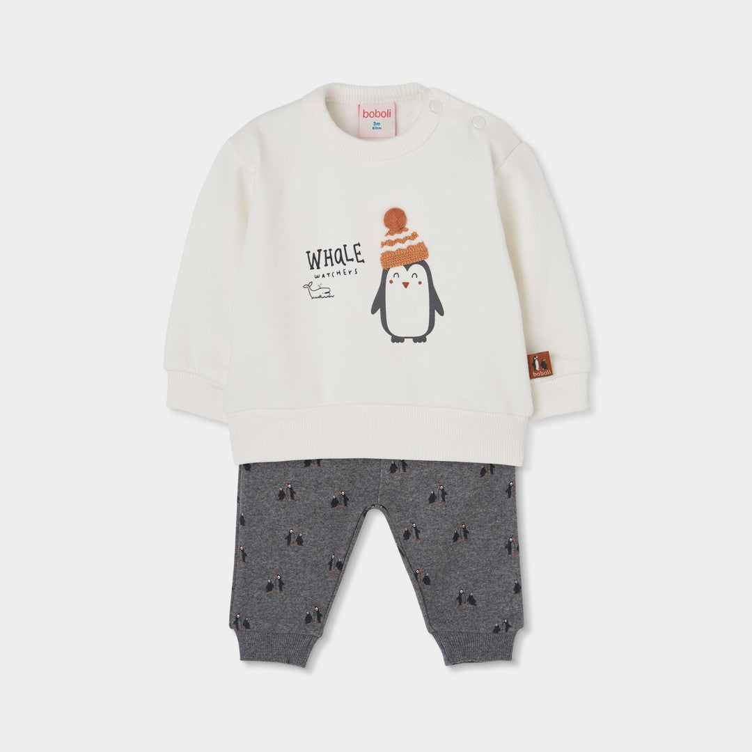 BOBOLI Set Knit White image 1