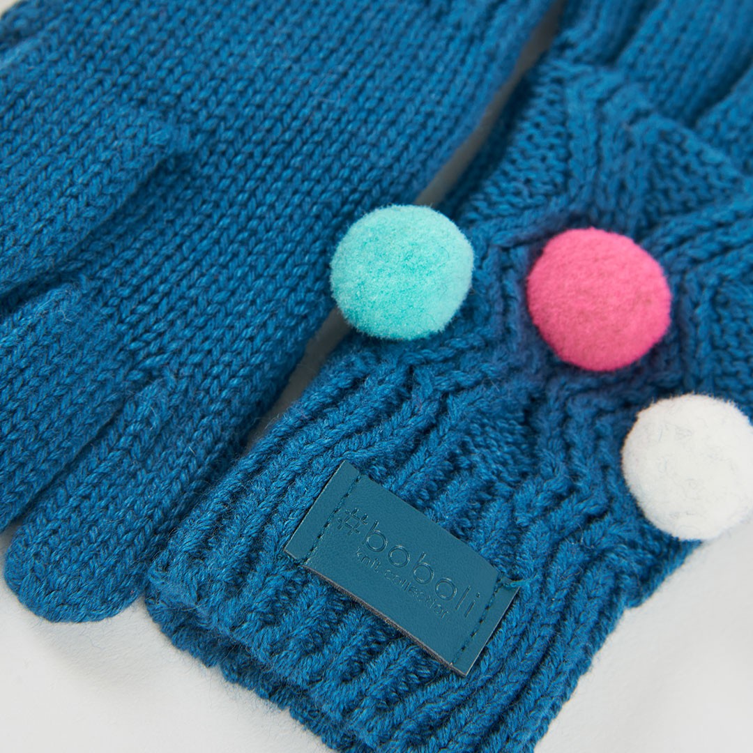 BOBOLI Gloves Navy 494142 image 2