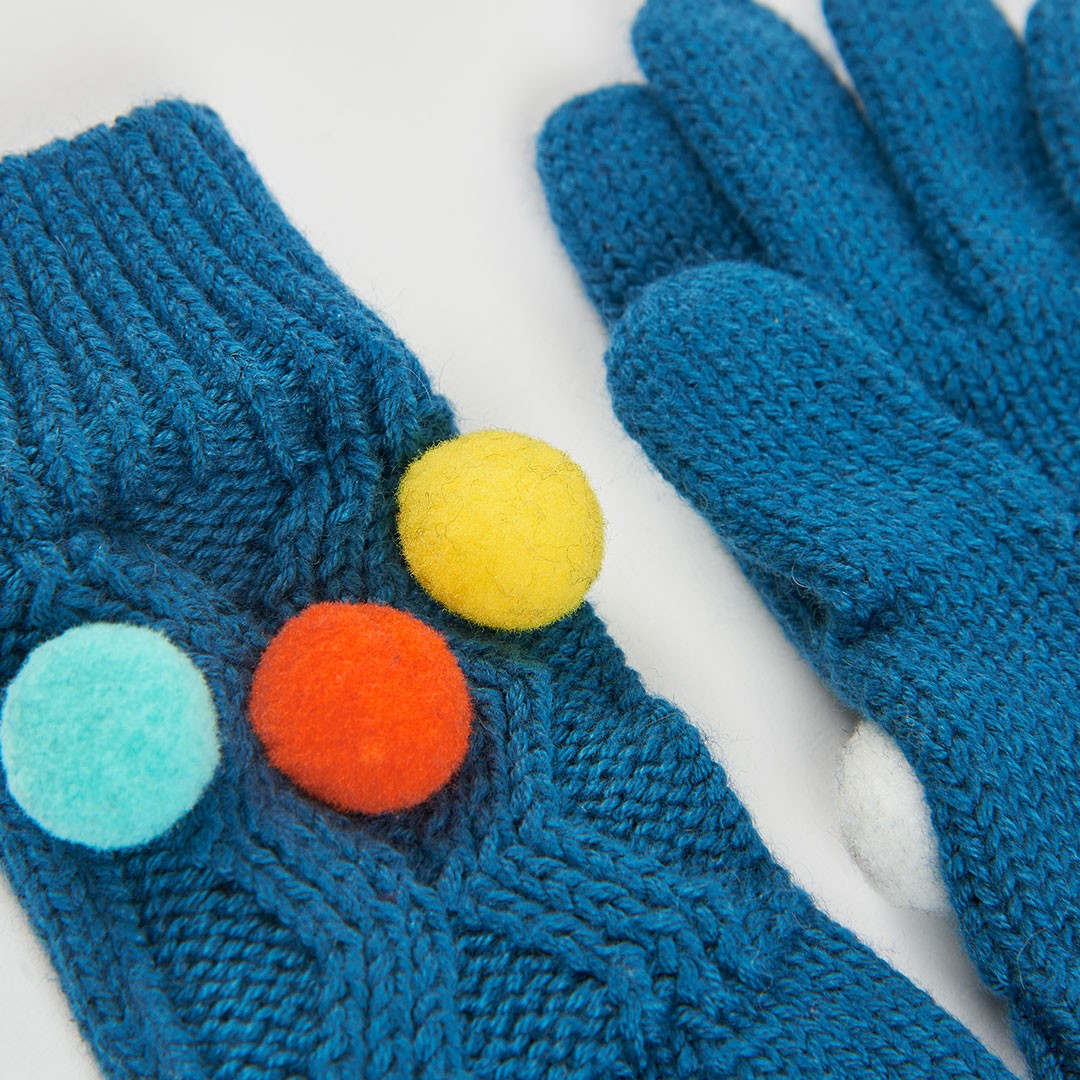 BOBOLI Gloves Navy 494142 image 3