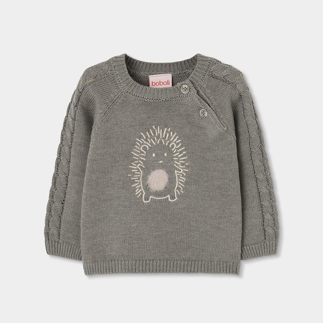 BOBOLI Sweaters Grey 804114 image 1