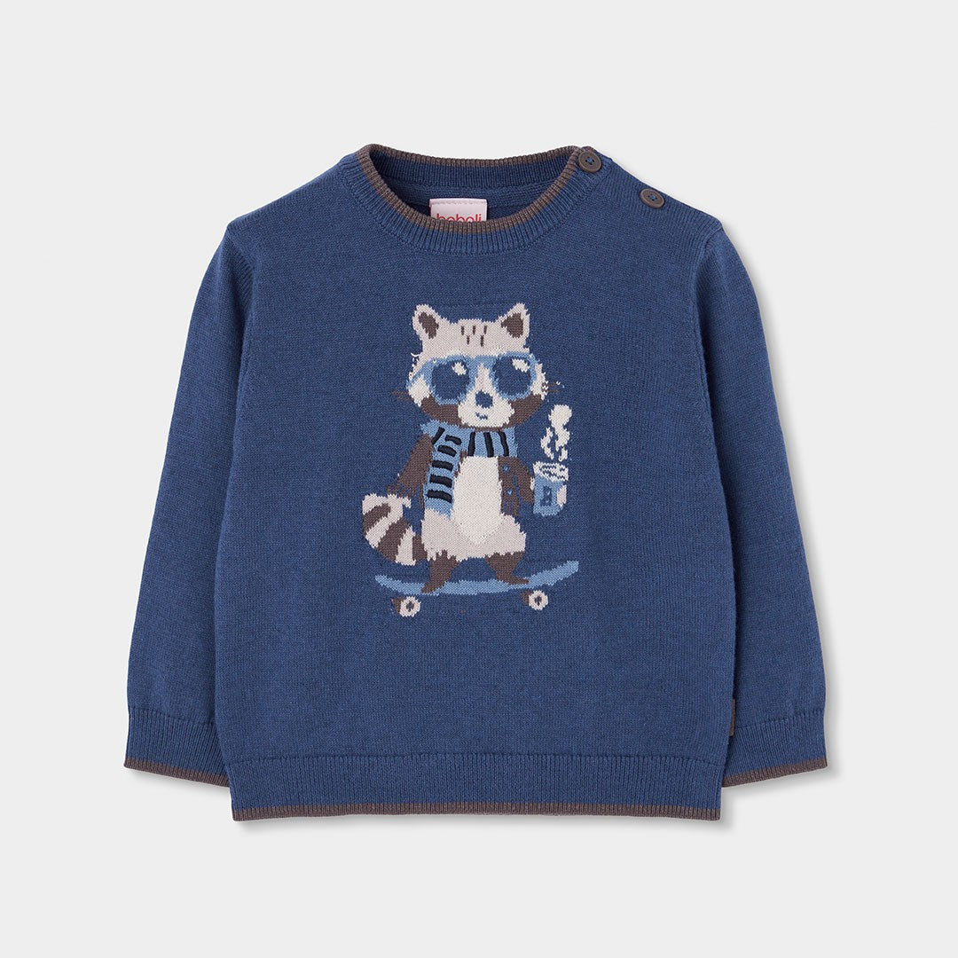 BOBOLI Sweaters Navy 814003 image 1