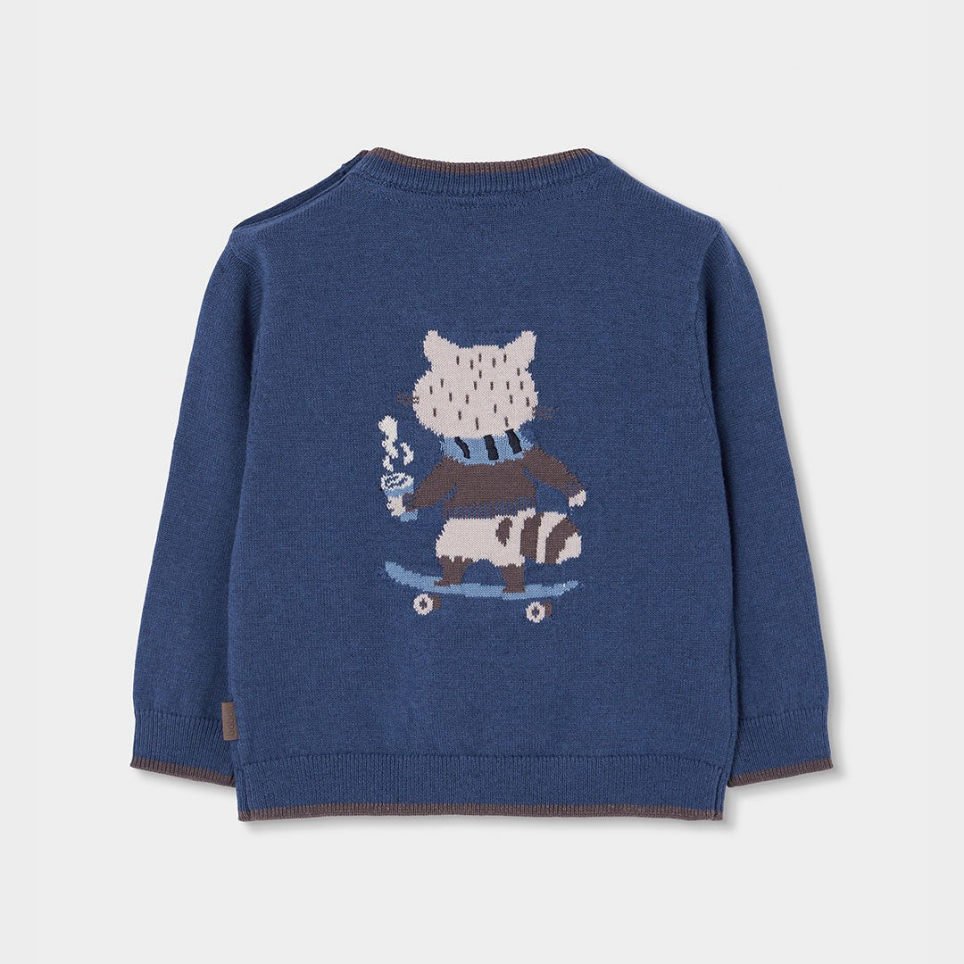 BOBOLI Sweaters Navy 814003 image 2