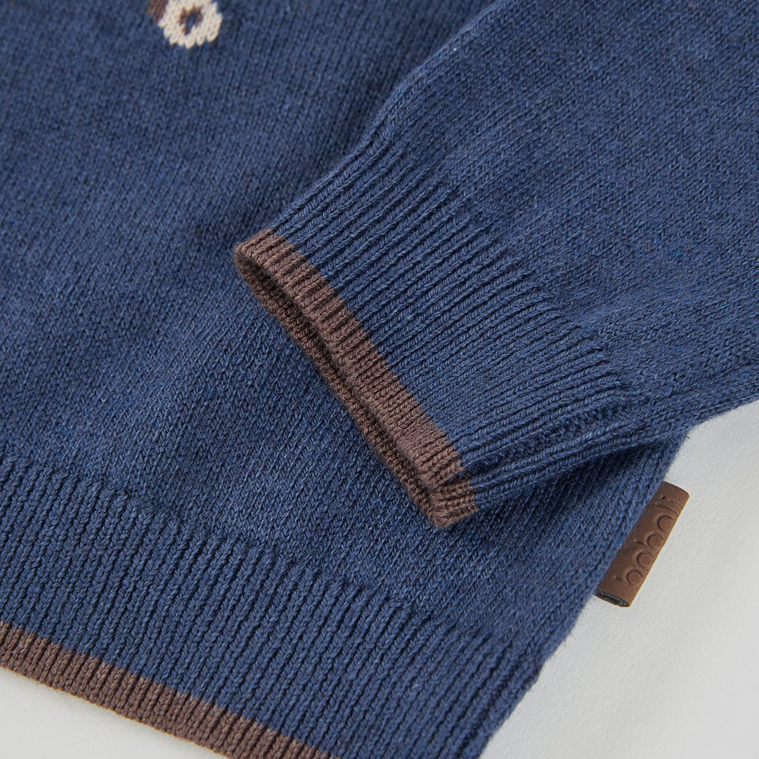 BOBOLI Sweaters Navy 814003 image 4