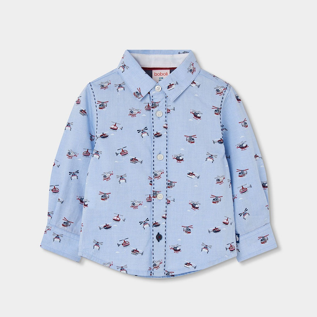 BOBOLI Shirts Blue 834016 image 1