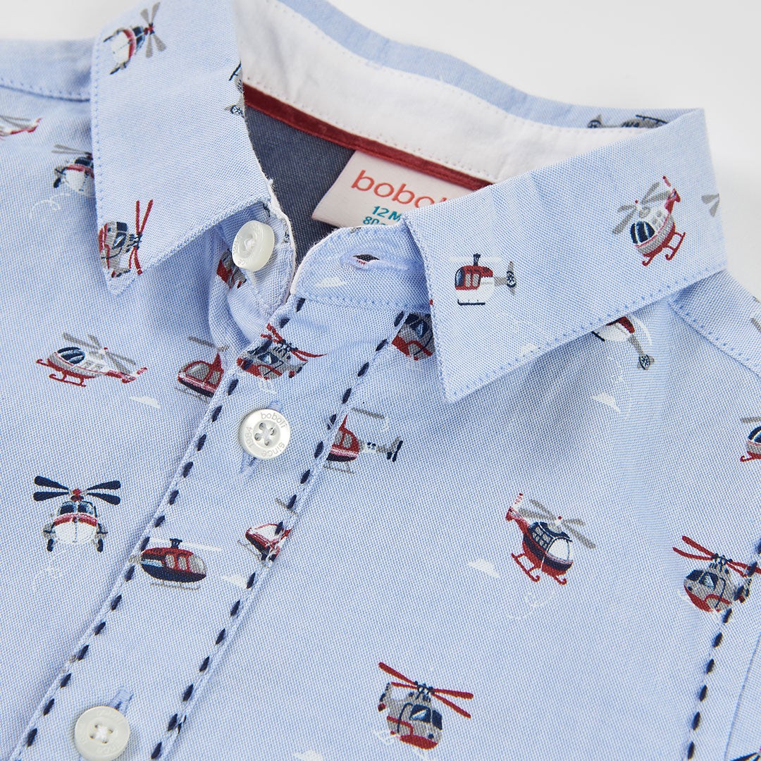 BOBOLI Shirts Blue 834016 image 3