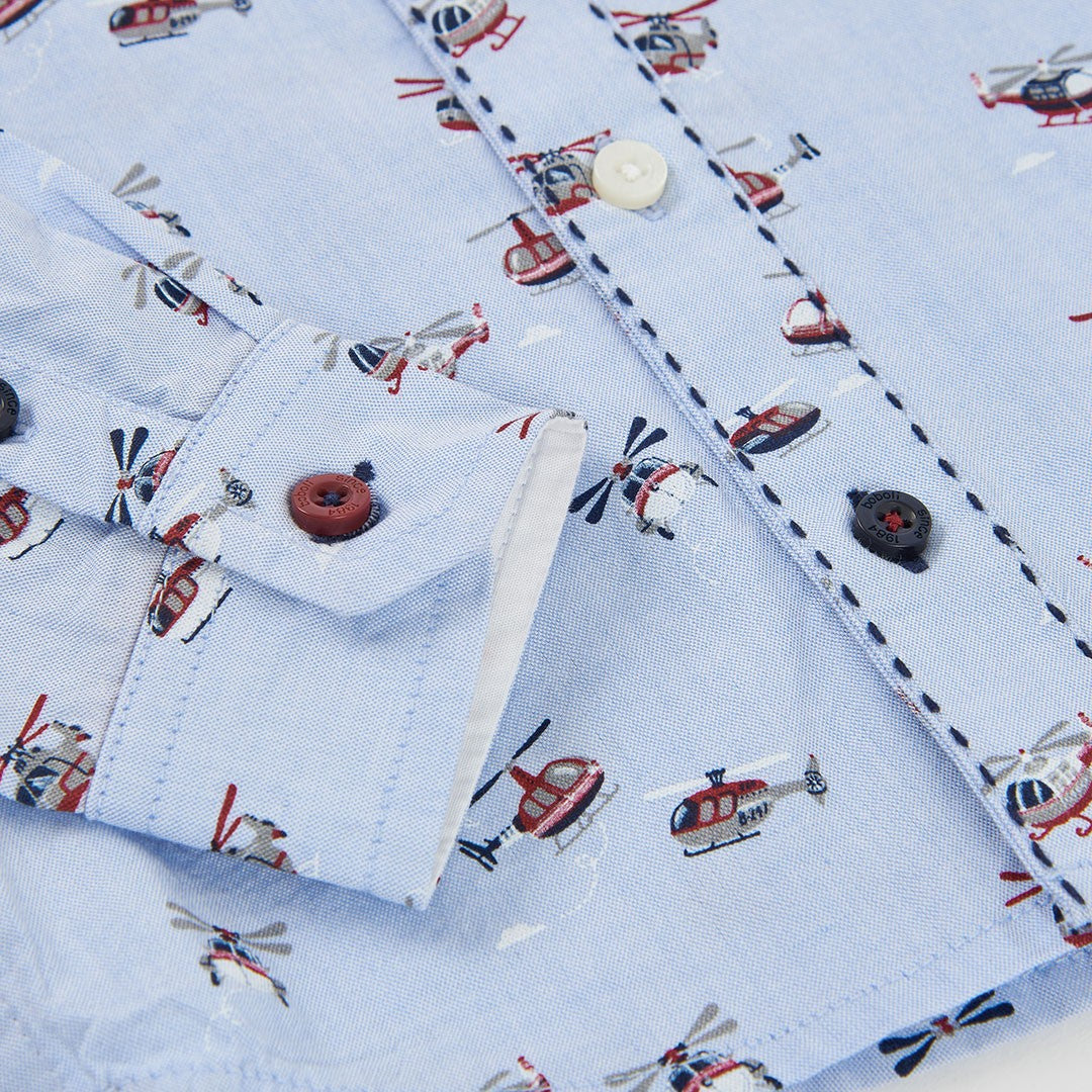 BOBOLI Shirts Blue 834016 image 4