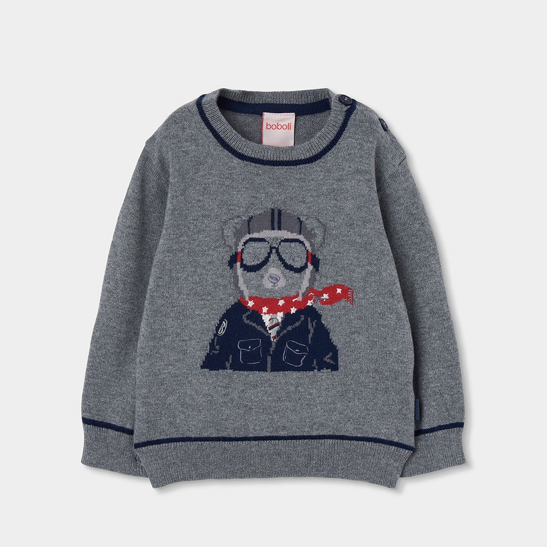 BOBOLI Sweaters Grey 834049 image 1