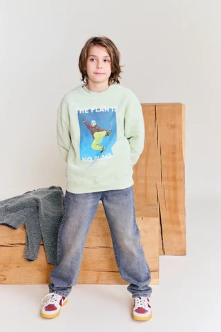 A076 OSCAR SWEATER SNOWBOARD