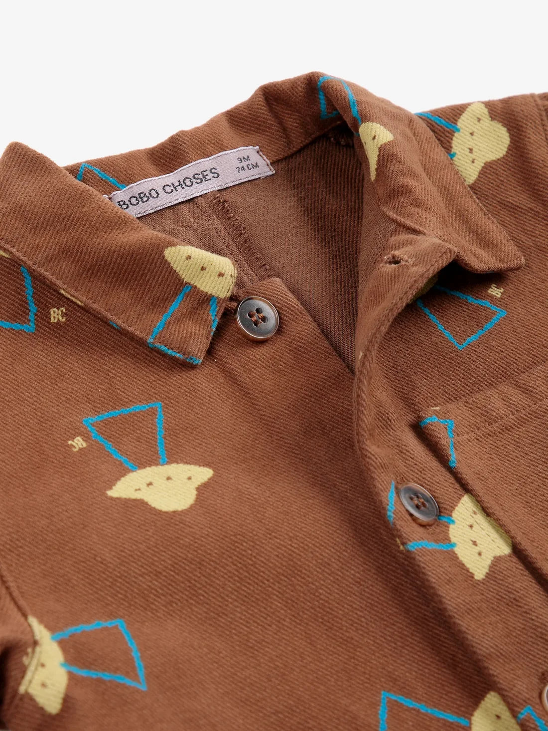 BOBO CHOSES Pixel Abduction all over woven overall