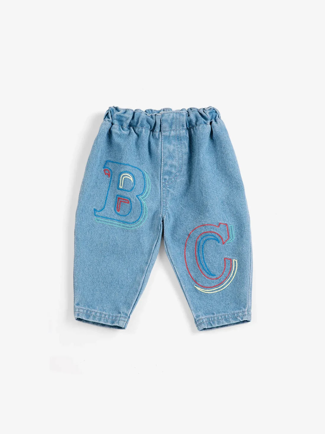 BOBO CHOSES B.C. Embossed denim pants