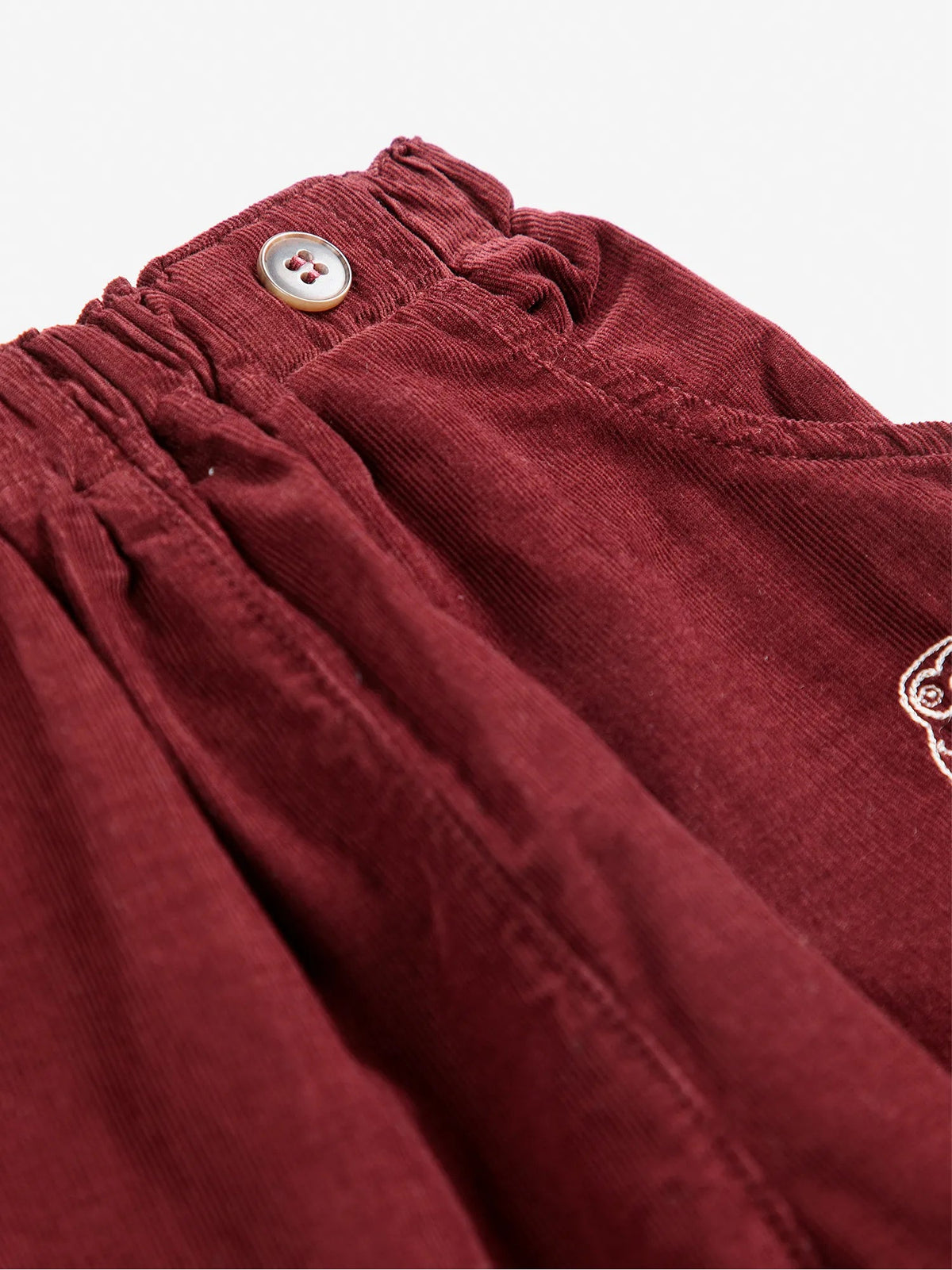 BOBO CHOSES Curious Owl corduroy pants