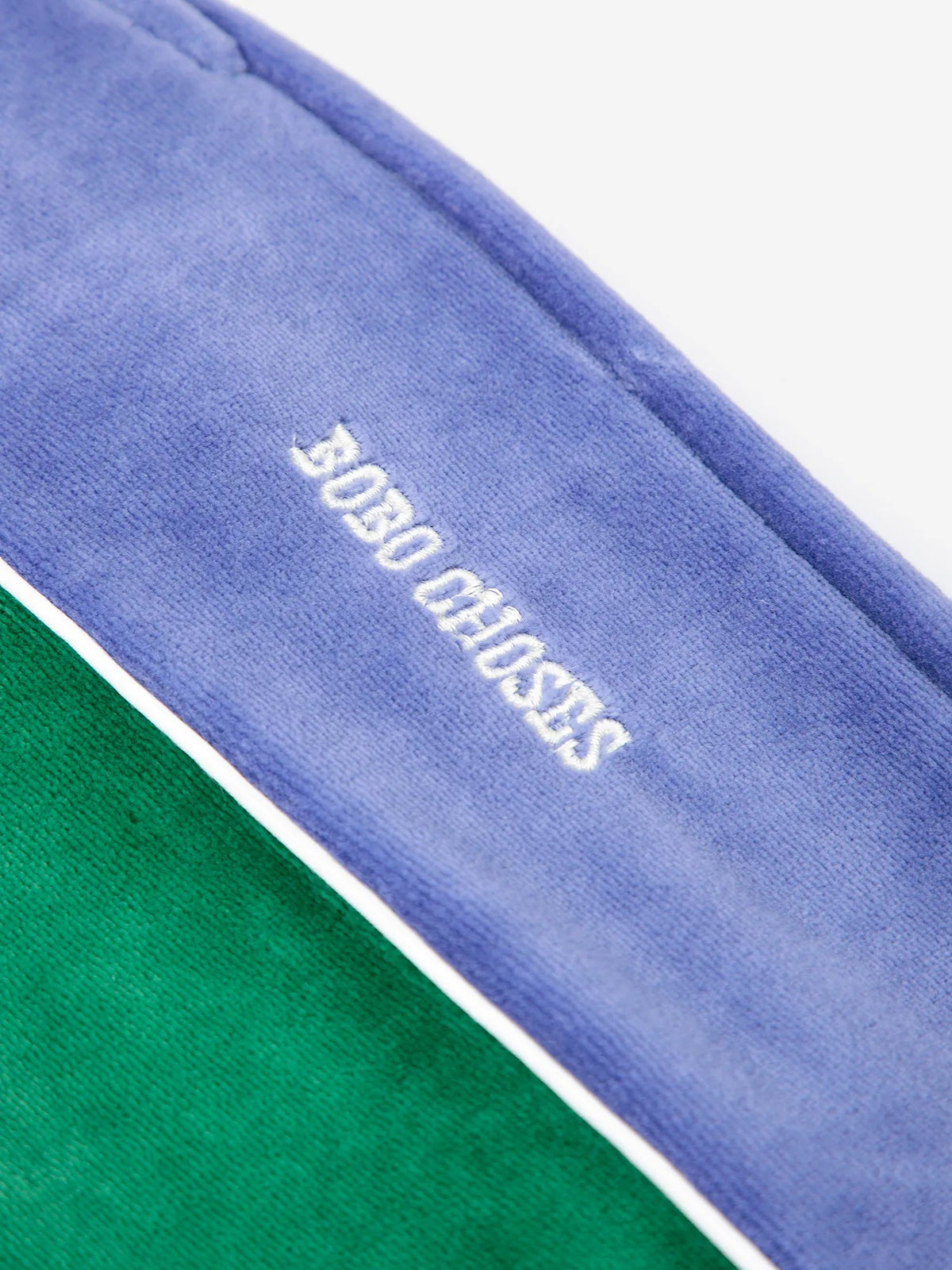 BOBO CHOSES Color Block terry cloth jogging pants