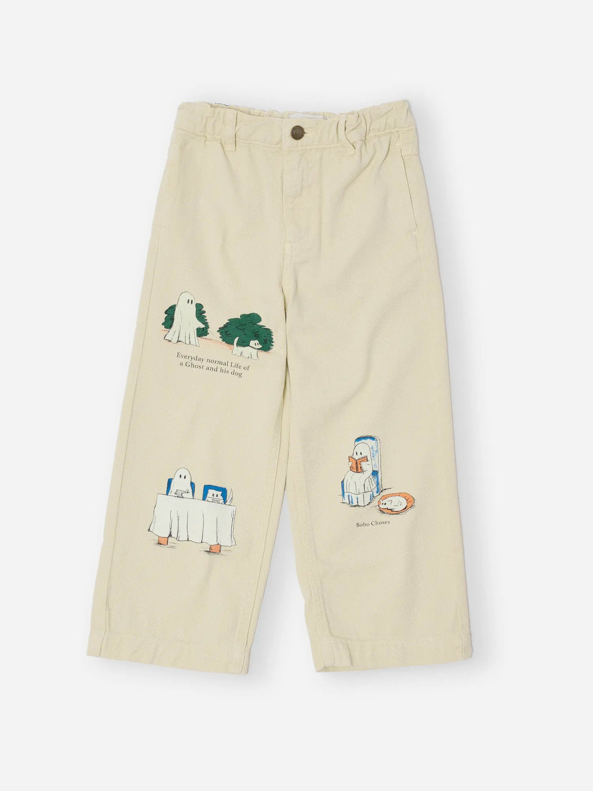 BOBO CHOSES Everyday Ghosts twill pants