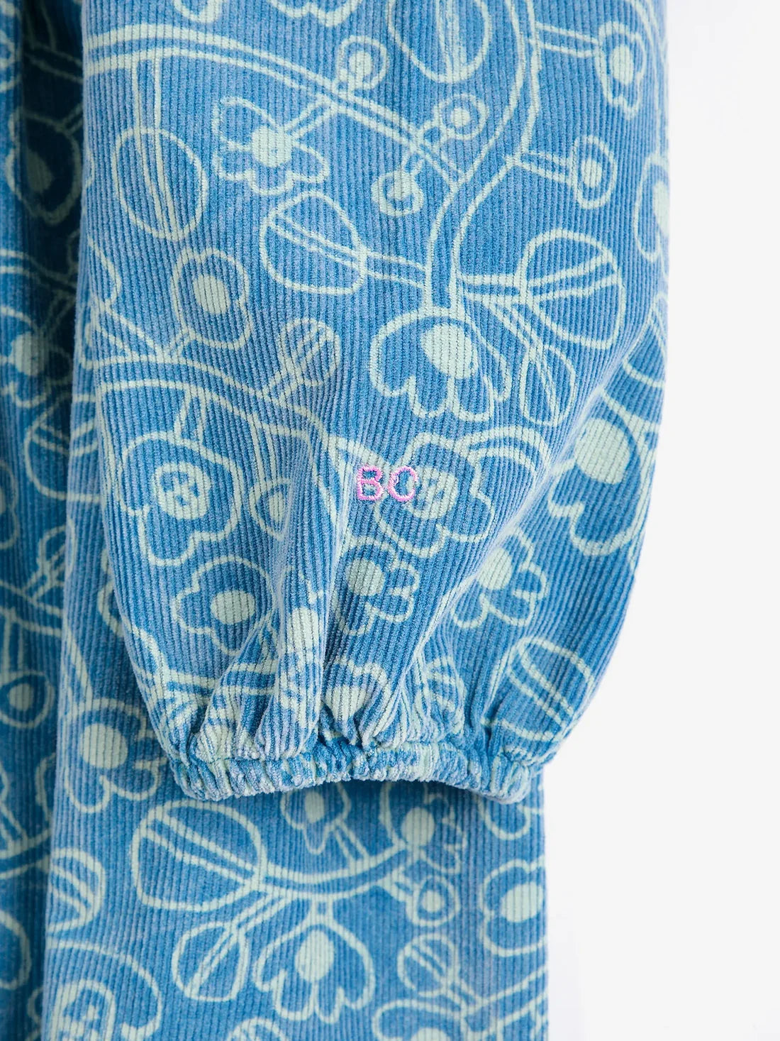 BOBO CHOSES Sketchy Flowers all over corduroy dress