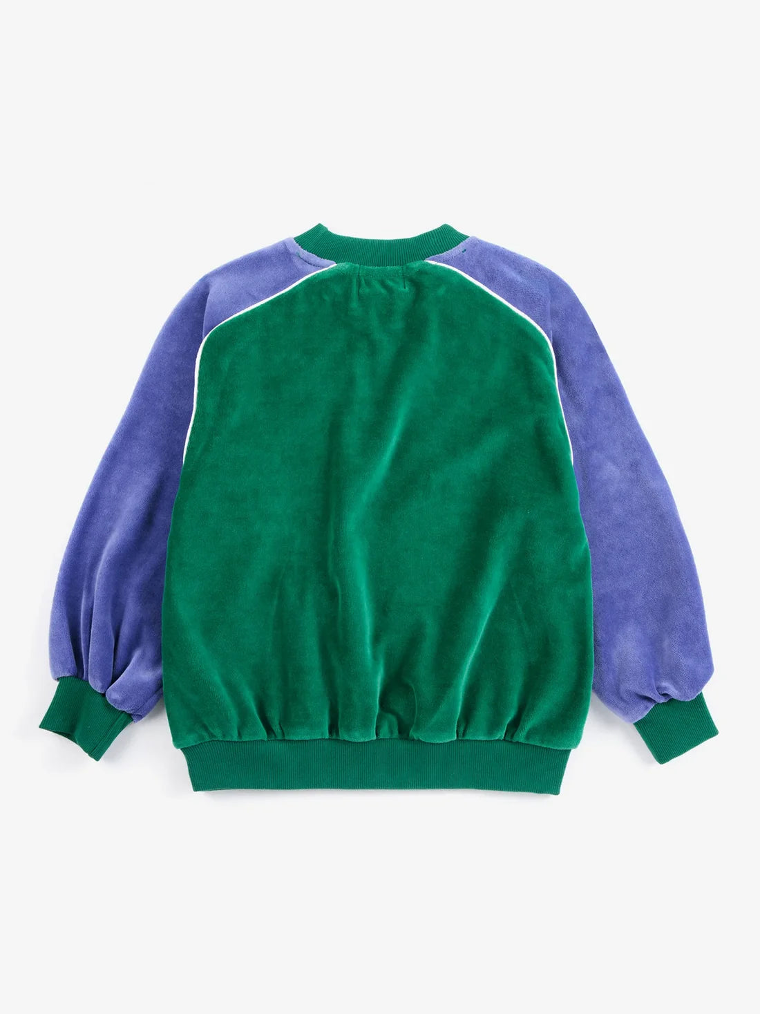 BOBO CHOSES Color Block terry cloth sweatshirt