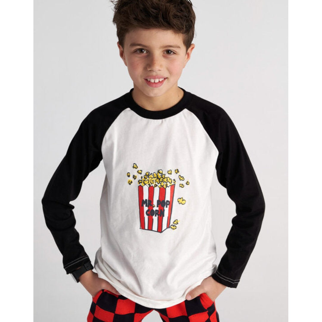 TC MOVIE NIGHT POP CORN T SHIRT KID image 1