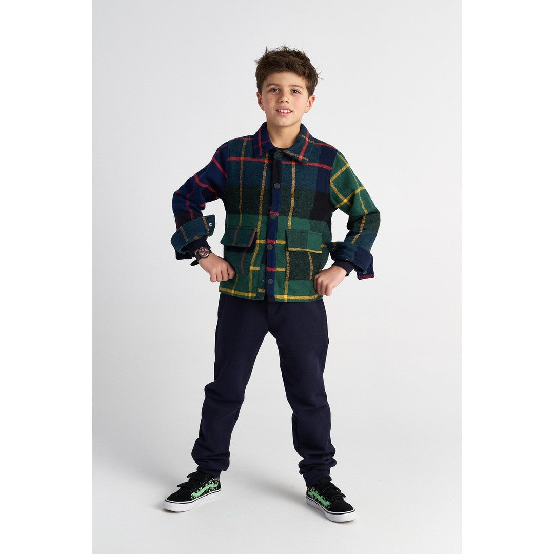 TC NUTCRACKER TARTAN ARMY JACKET KID image 1
