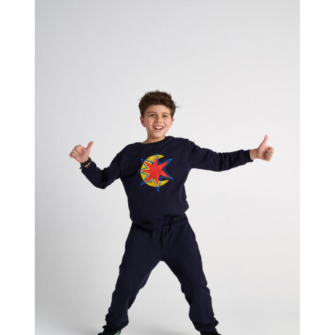 TC THE SWEATER EFFECT SET WITH MOON TOP & PANTS KID image 1