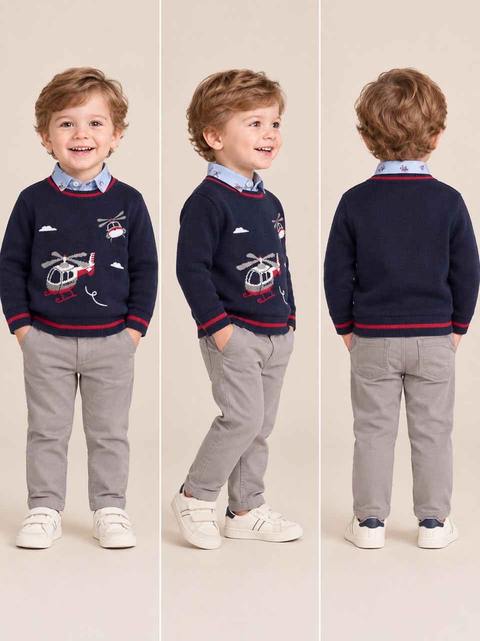BOBOLI Pants Grey
